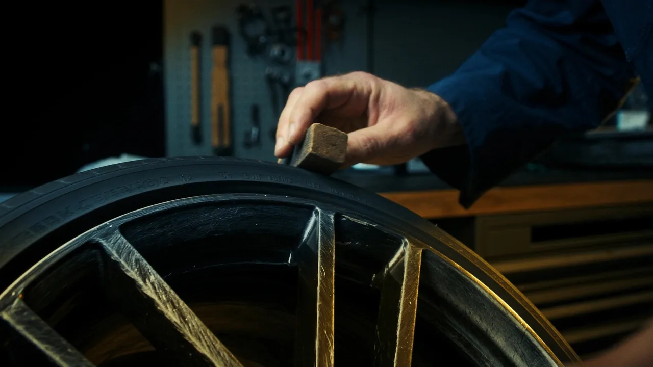 Bordsteinschäden beseitigen – verwandte Leistung von Redline Wheelworks
