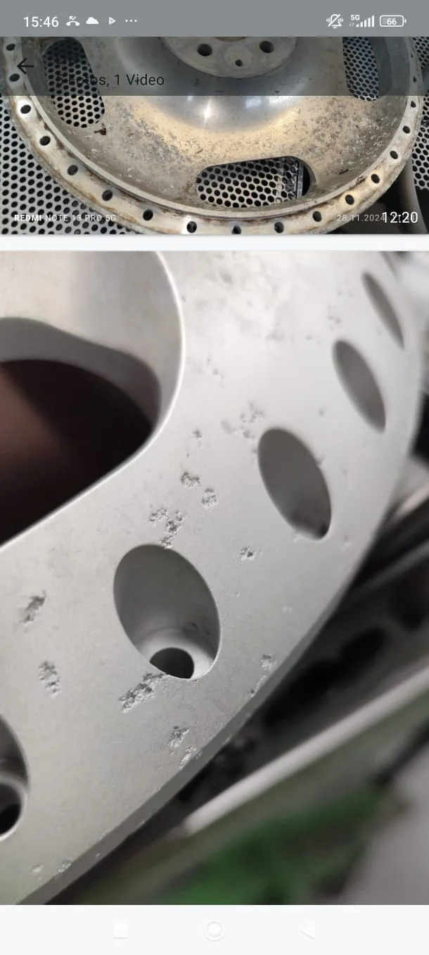 Felgenring Korrosion – Oxidation und Ablagerungen an Aluminium-Felgenring